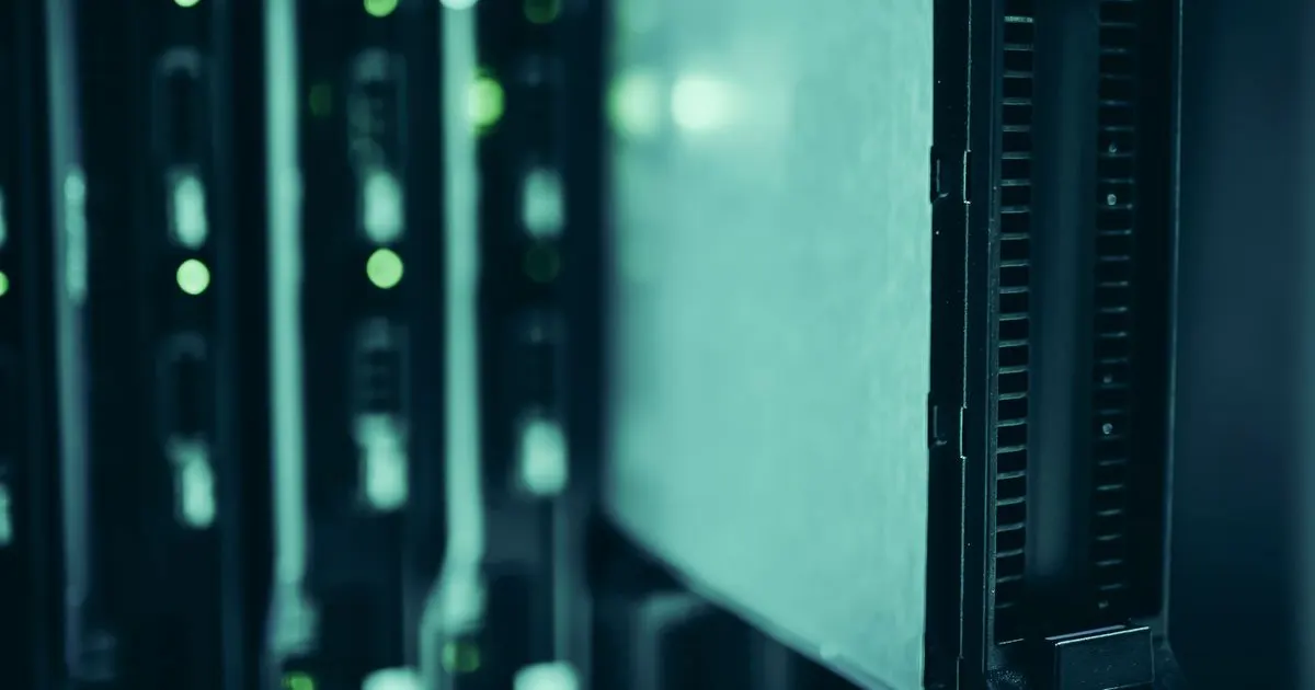 Servers in a data centre